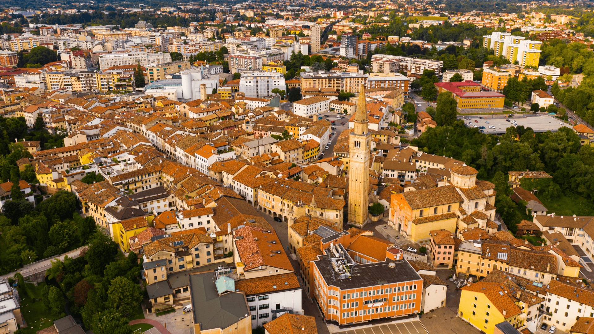 Pordenone dall'alto